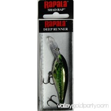 Rapala Shad Rap Size 5 2 3/16 oz 4'-9' Fish Lure, Olive Green Craw 555613575